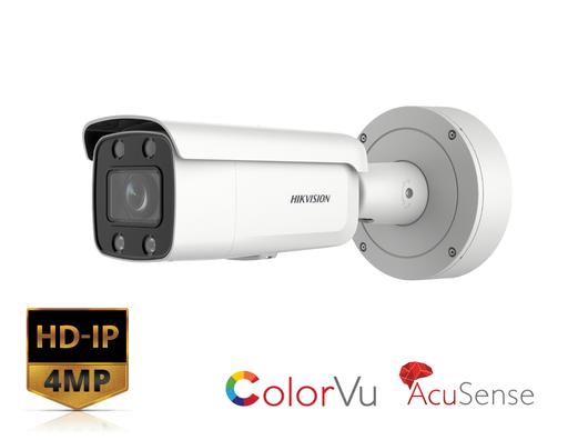 [DS-2CD2647G2-LZS(3.6-9MM)] DS-2CD2647G2-LZS(3.6-9MM) - Hikvision 4MP ColorVu Motorized Varifocal Bullet Network Camera