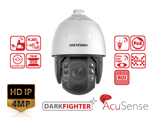 [DS-2DE7A432IW-AEB(T5)] DS-2DE7A432IW-AEB(T5) - Hikvision 4 MP 32X Powered by DarkFighter IR Network Speed Dome