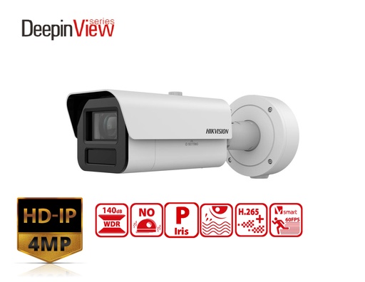 [IDS-2CD7A45G0-IZHSY(4.7-118MM)] IDS-2CD7A45G0-IZHSY(4.7-118MM) - Hikvision 4MP DeepinView Moto Varifocal Bullet Camera
