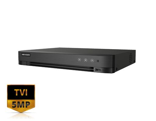 [iDS-7204HUHI-M1/P(C)] iDS-7204HUHI-M1/P(C) -  Hikvision 4-CH 5 MP 1U H.265 ACUSENSE PoC DVR