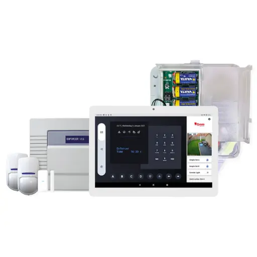 [PY-ENF-TAB/KIT1-UK] Pyronix PY-ENF-TAB/KIT1-UK - 1xEnforcerV11with integrated DIGI-WIFI, 1xAndroidTablet, 2x KX10DP-WE, 1xMC1MINI-WE, 1xDELTA/MOD-WE