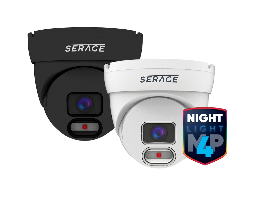 SRDN4FW/B Serage 4MP IP 2.8mm Fixed Lens Dome Camera