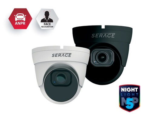 SRDN5VFAIW/B - Serage 5MP 2.8-12mm Motorised Dome Camera