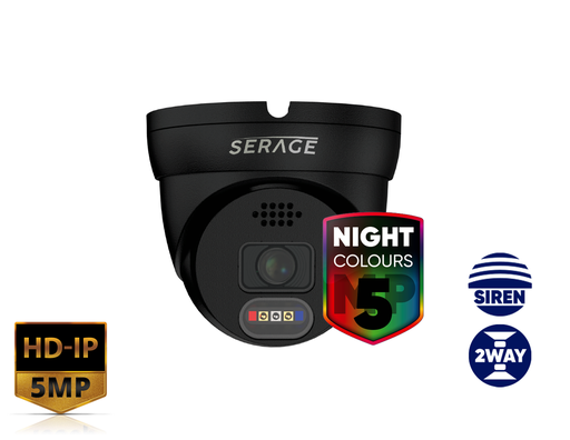 SRDNC5FSAIB - Serage 5MP IP 2.8mm Fixed Lens Dome Camera