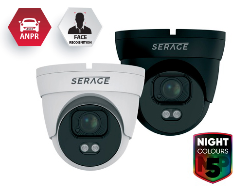 SRDNC5VFAIW/B - Serage 5MP 2.8-12mm Motorised Dome Camera