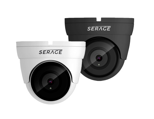 SRDT8FW/B - Serage 8MP TVI 2.8mm Fixed Lens Dome Camera