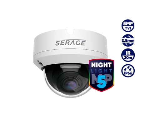 [SRVDT5FW] SERAGE 5MP Fixed Lens TVI 2.8mm