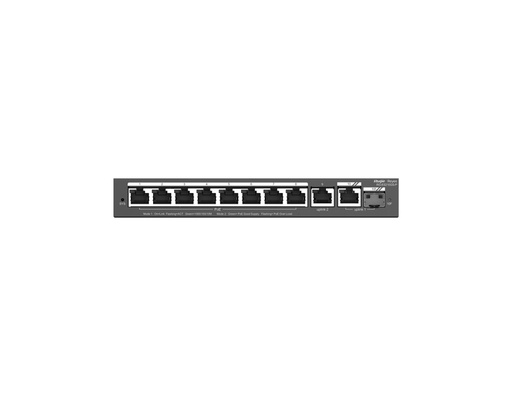 [RG-ES210GS-P] RG-ES210GS-P - Ruijie 10-Port Gigabit Smart Cloud Managed PoE Switch
