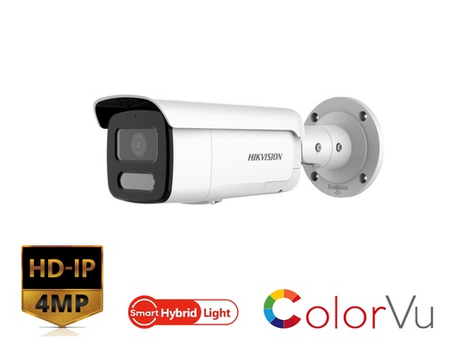 [DS-2CD2T47G2H-LISU/SL(2.8MM)]  DS-2CD2T47G2H-LISU/SL(2.8MM) - Hikvision 4 MP Smart Hybrid Light with ColorVu Fixed Bullet Network Camera