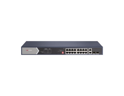 [DS-3E0520HP-E] DS-3E0520HP-E - Hikvision 16 Port Gigabit Unmanaged POE Switch
