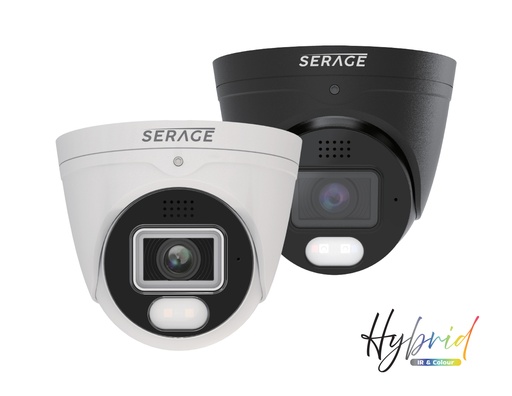 SRPDNC8FSAIW/B -Serage 8MP Premium 2.8mm Fixed Lens Hybrid Dome Camera