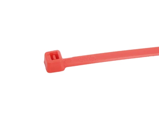 [FR-CABLETIES/Red] FR-CABLETIES/Red -  TT300-4.8RED 300mm Long, 4.8mm Wide, Red