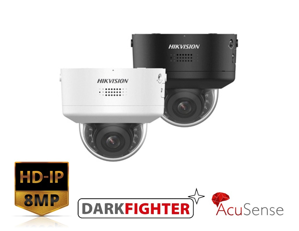 DS-2CD2786G2H-IPTRZS2U/S(L)(RB) - Hikvision 8 MP AcuSense PTRZ Varifocal Dome Network Camera