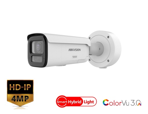 [DS-2CD2647G3-LIZS2UY/SL] DS-2CD2647G3-LIZS2UY/SL - Hikvision 4 MP Smart Hybrid Light with ColorVu Motorized Varifocal Bullet Network Camera