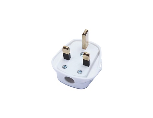 [GT-13AMPLUG] GT-13AMPLUG - 13AMP Fused Plug White