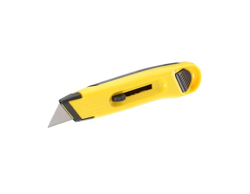 [GTSTANLEY-KNIFE] GTSTANLEY-KNIFE - STANLEY Retractable Blade Utility Knife 150mm 0-10-088, Yellow