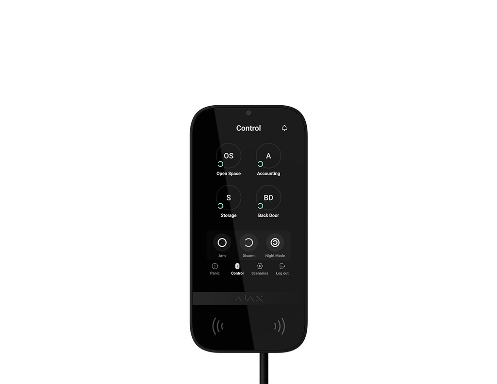 Ajax KeyPad TouchScreen Fibra ASP