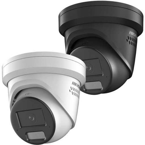 DS-2CD2346G2H-IS2U/S(L)(RB) - Hikvision 4MP AcuSense Strobe Light and Audible Warning Fixed Turret Network Camera