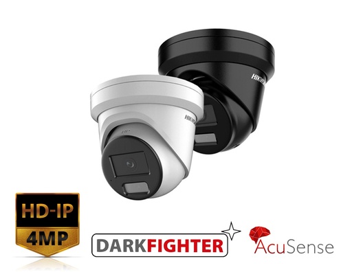 DS-2CD2346G2H-I(U) - Hikvision 4 MP Powered by Darkfighter Fixed Turret Network Camera