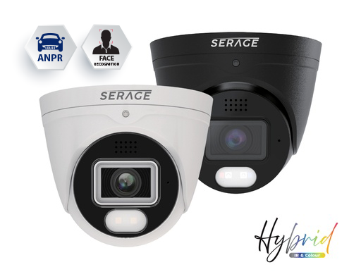 SRPDNC8FSAIW/B - Serage 8MP Premium 2.8mm Fixed Lens Hybrid Dome Camera