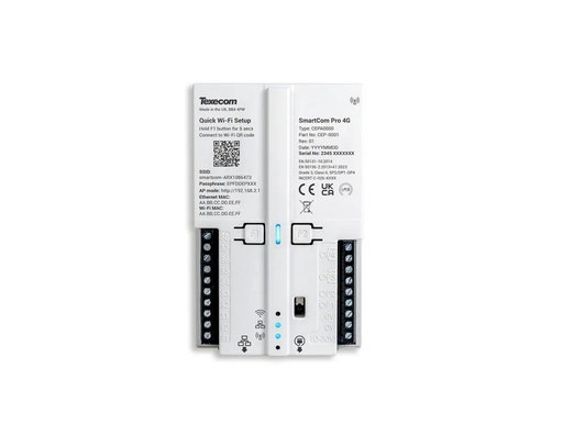 [CEP-0001] CEP-0001 - Texecom SmartCom Pro 4G