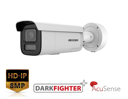 [DS-2CD2686G2H-IZS2U/SL] DS-2CD2686G2H-IZS2U/SL - 8 MP Powered by Darkfighter Motorized Varifocal Bullet Network Camera