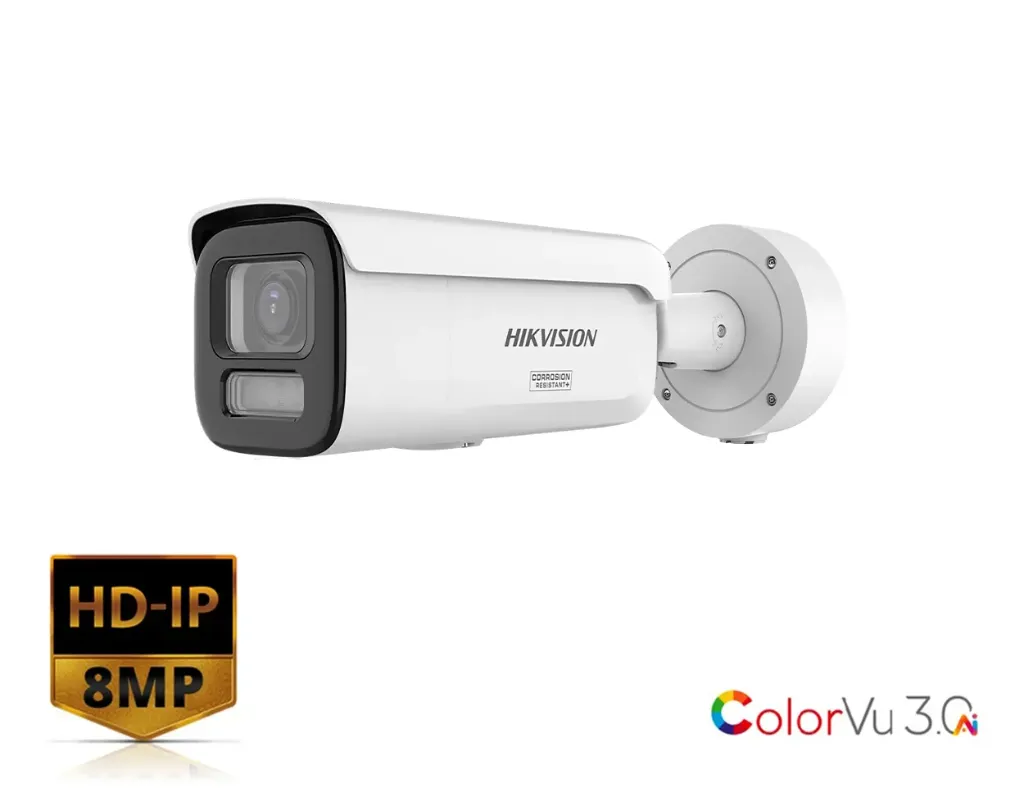 [DS-2CD2687G3-LIZSY(2.8-12mm)] DS-2CD2687G3-LIZSY(2.8-12mm) - Hikvision 8 MP Smart Hybrid Light with ColorVu Motorized Varifocal Bullet Network Camera