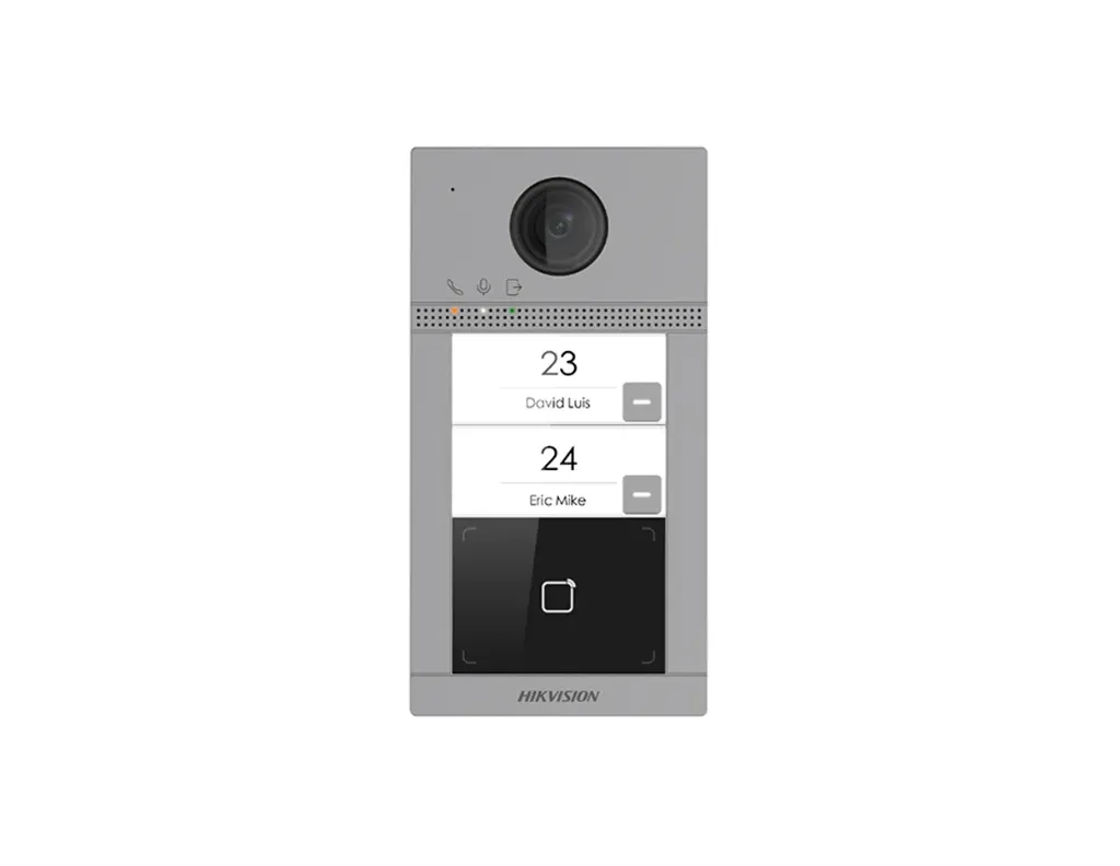 [DS-KV8213-WME1(C)] DS-KV8213-WME1(C) - Hikvision 2 Buttons Metal Villa Door Station
