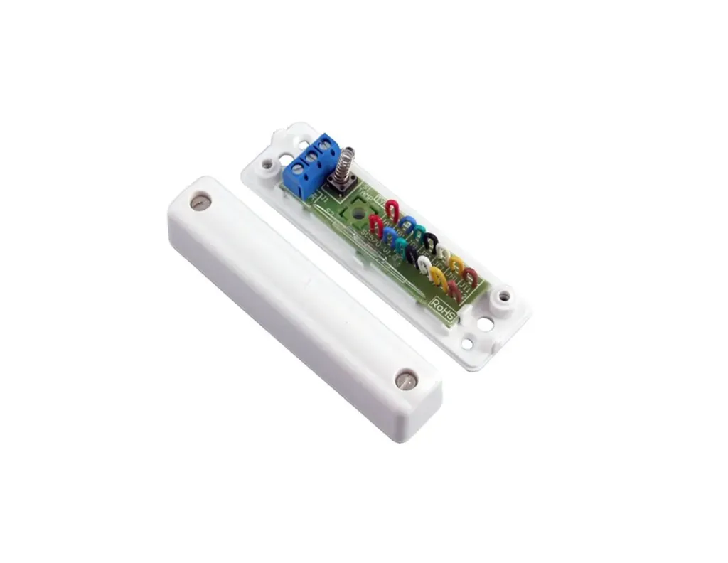 [SC570/WH/MULTI] SC570/WH/MULTI - CQR Large Magnetic Surface Double Door Multi Contact with Microswitch and Wall Tamper, Operating Gap 10mm, Grade 2, White