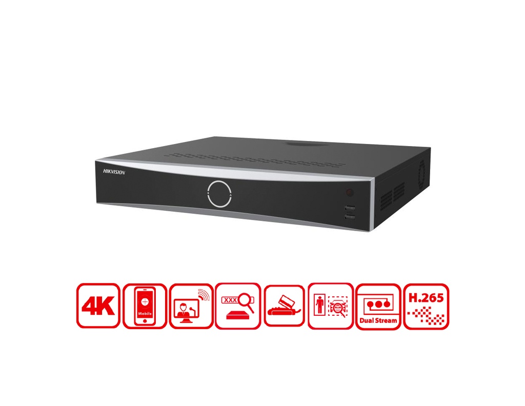 DS-7732NXI-I4/16P/VPro - Hikvision 32 Channel NVR with AcuSeek - VPro Series