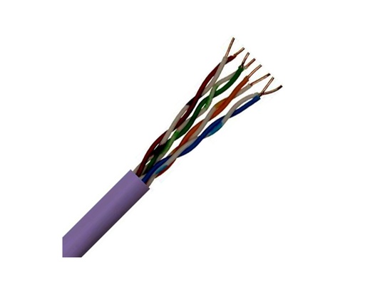 [SFX/C6-UTP-LSZH-PUR-305] SFX/C6-UTP-LSZH-PUR-305 - Securi-Flex Data Cable Category 6 4 Pairs UTP LSZH - Purple 305m