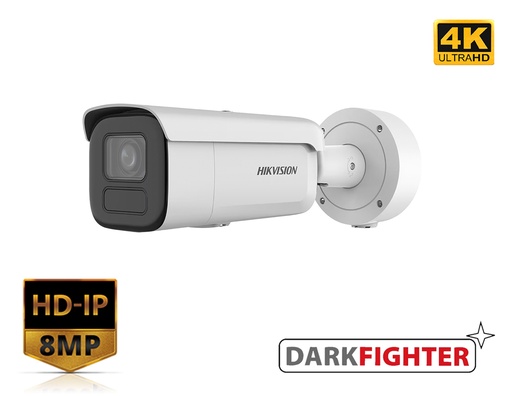 [DS-2CD2686G2H-IZS(2.8-12mm)] DS-2CD2686G2H-IZS(2.8-12mm) - Hikvision 8 MP Powered by Darkfighter Motorized Varifocal Bullet Network Camera