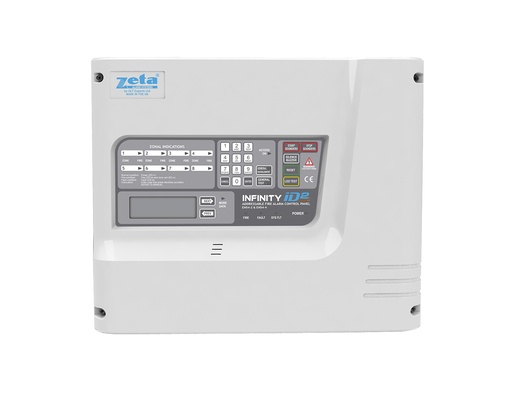Zeta Infinity ID2 2-8 Zone Fire Alarm Panel