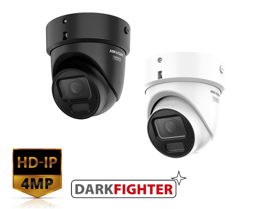 DS-2CD2H46G2H-IZSY - Hikvision 4MP Powered by Darkfighter Motorized Varifocal Turret Network Camera