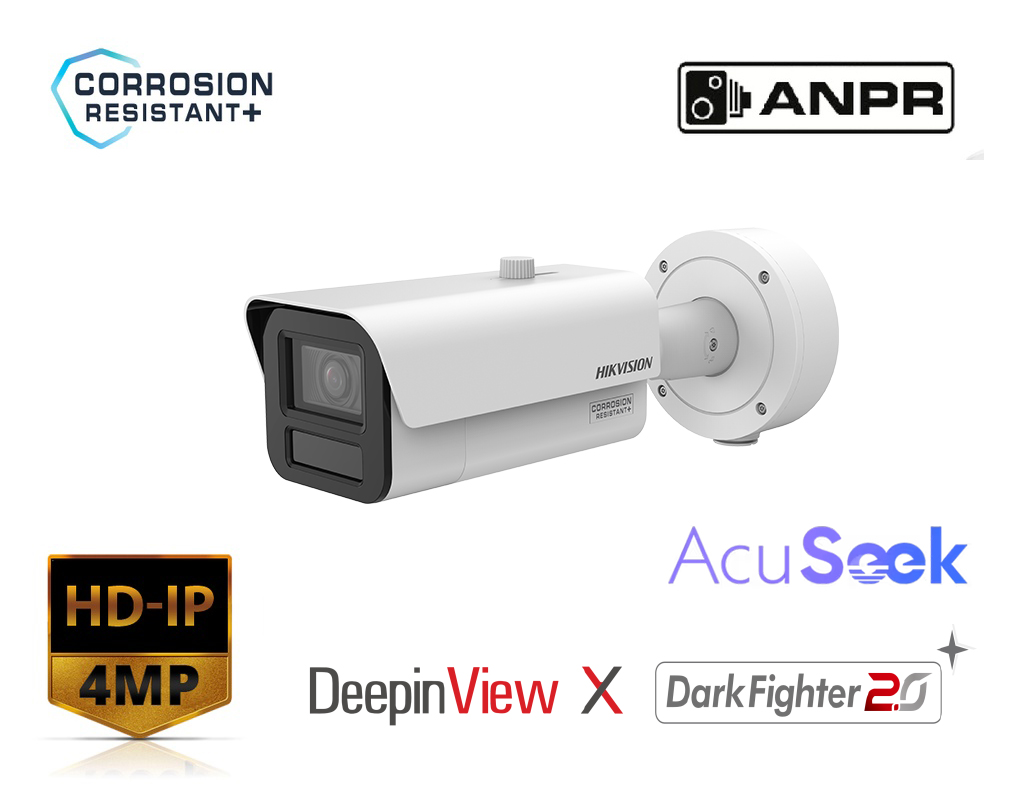 [iDS-2CD7A46G2/LM-IZHSY(2.8-12mm)] iDS-2CD7A46G2/LM-IZHSY(2.8-12mm) - Hikvision 4MP DeepinViewX Moto Varifocal Bullet Camera