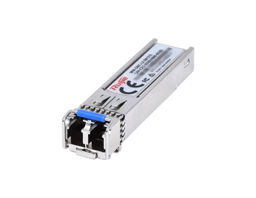 [MINI-GBIC-LX-SM1310] MINI-GBIC-LX-SM1310 - Ruijie 1000BASE-SX SFP 1310-nm 10-km DDM Duplex LC SMF Optical Transceiver Module