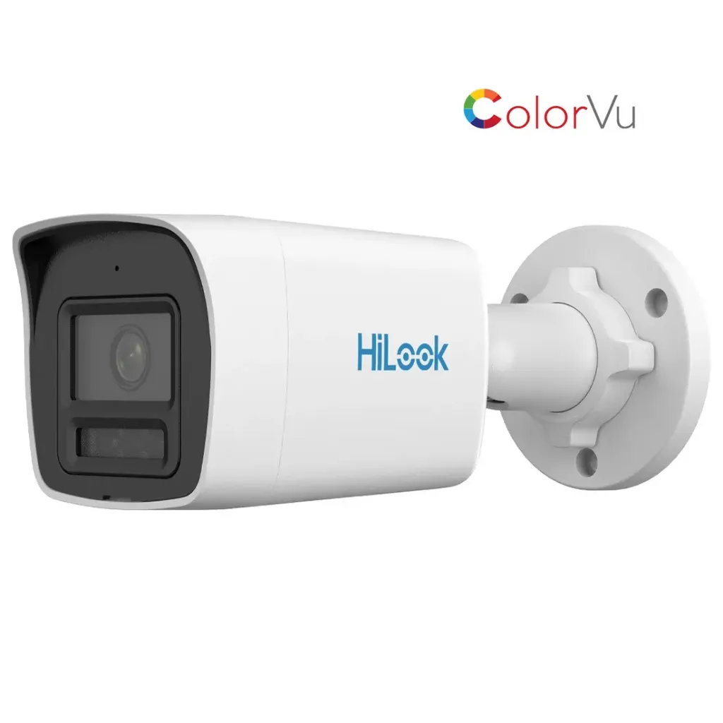 [HI-IPC-B149HA-LU-2.8MM] HI-IPC-B149HA-LU-2.8MM - HiLook by Hikvision IP Motion 2.0 Smart Hybrid ColorVu 4MP 30m Bullet with Microphone 2.8mm